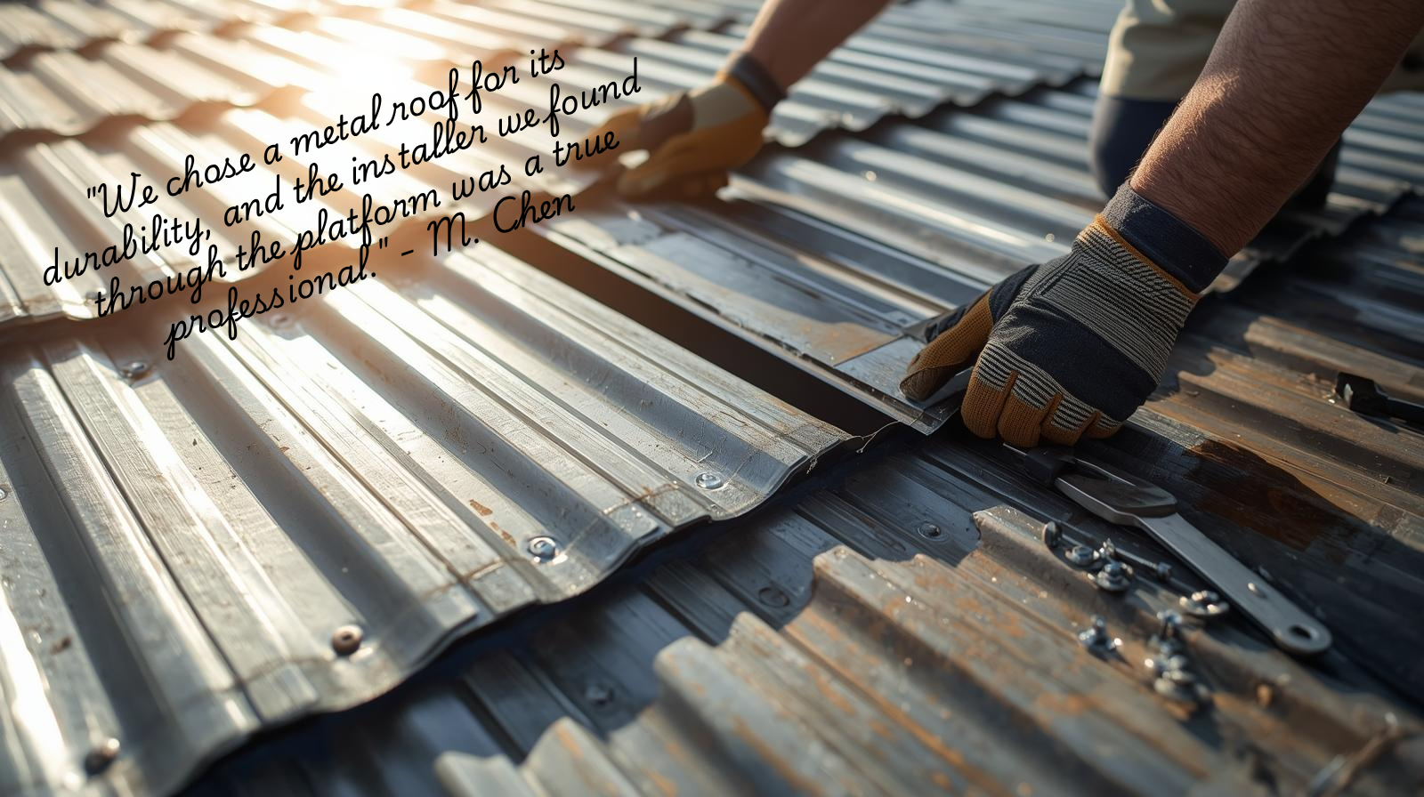 Customer testimonial