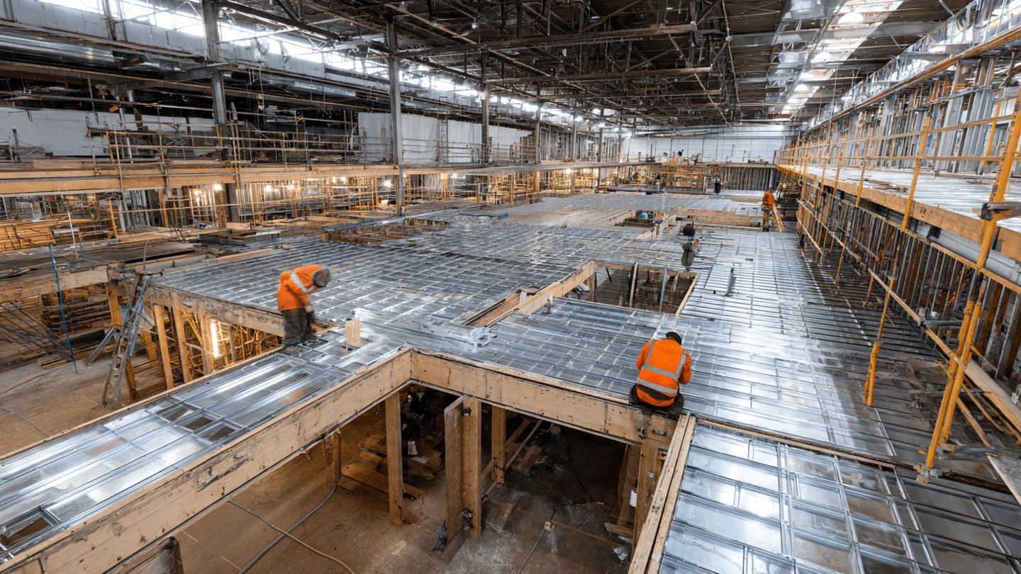 Structural deck repair